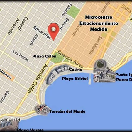 A Pasos Del Mar Con Enorme Terraza! Apartment Mar del Plata Exterior photo